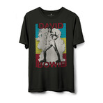 David Bowie Stripes T-Shirt // Black (XS)