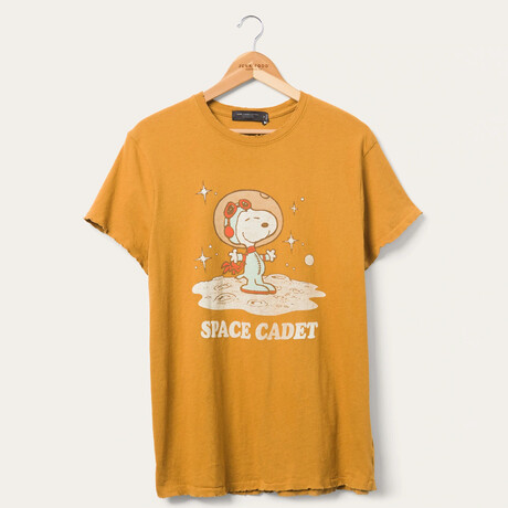 Snoopy Space Cadet T-Shirt // Honey Gold (XS)