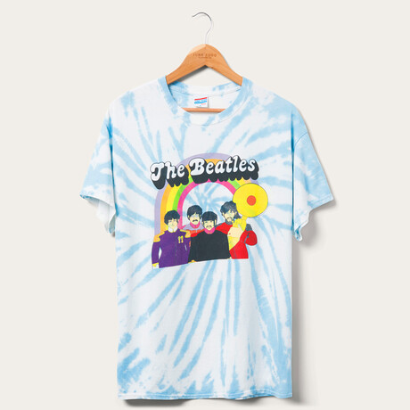 Yellow Submarine Rainbow T-Shirt // Tie Dye (XS)