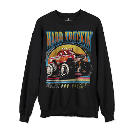 Hard Truckin Sweatshirt // Black (XS)