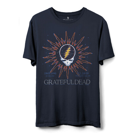 Grateful Dead Sun T-Shirt // Athletic Navy (L)