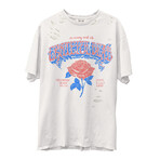 Grateful Dead Rose T-Shirt // White (L)