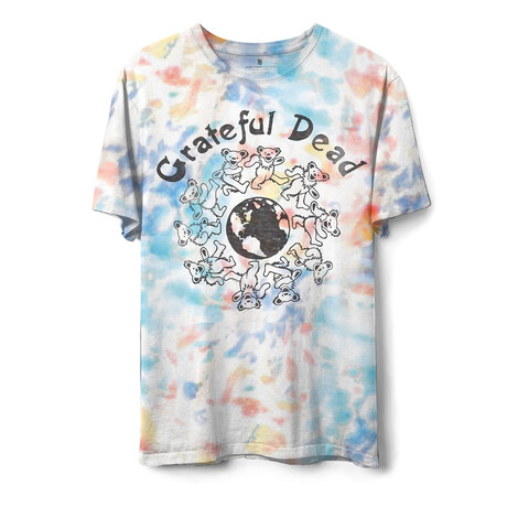 Grateful Dead Bear Ring T-Shirt // Tie Dye (XS)