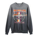 Mustang Sweatshirt // Charcoal Potassium Spray (M)