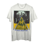 Def Leppard ' 87 Hysteria T-Shirt // White (L)