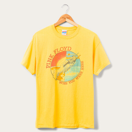 Pf Wish You Were Here T-Shirt // Banana (XS)