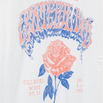 Grateful Dead Rose T-Shirt // White (L)