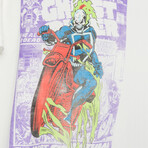 Marvel Ghost Rider Comic T-Shirt // White (XS)