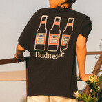 Budweiser Bottle T-Shirt // Black (M)