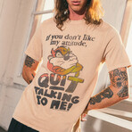 Looney Tunes Tazitude T-Shirt // Camel (S)