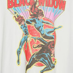 Marvel Black Widow Poses T-Shirt // Vintage White (XL)