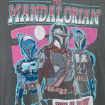 Star Wars Mandalorian This Is The Way T-Shirt // Vintage Black (S)