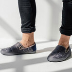 Malmoes Men's Loafers // Gray + Navy (Men's US 13)