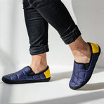 Malmoes Men's Loafers // Navy + Yellow (Men's US 13)