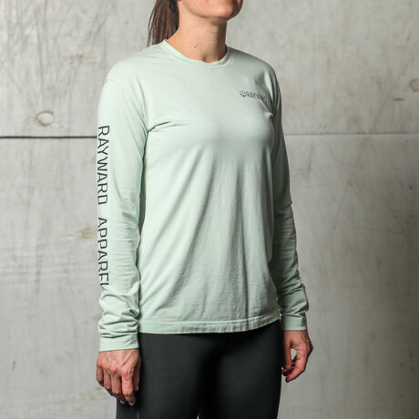 Crescent City Long Sleeve Bamboo Women's Sun Shirt // Upf 45 // Cool Mint (XS)