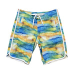 309 Fit OG Athletic Fit Board Shorts // Water Color Blue (38)