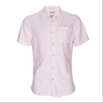Truman Short Sleeve Oxford // Pink (XS)