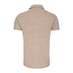 Nicklaus Recycled Cotton Blend Polo // Heather Brown (M)