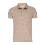 Nicklaus Recycled Cotton Blend Polo // Heather Brown (M)
