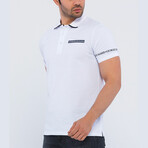 William Polo Shirt // White (M)