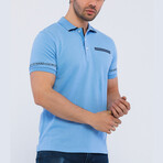 Randolph Polo Shirt // Blue (M)