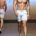 Beach To Brunch Short // Blue Polka Dot (M)