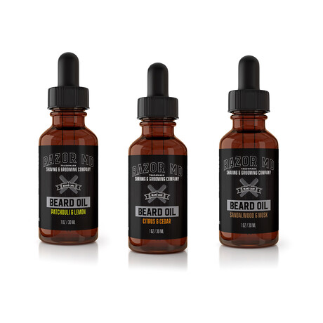 Beard Oil Complete Scents // Set of 3