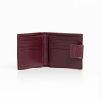 Bifold Wallet // Burgundy