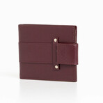 Bifold Wallet // Burgundy