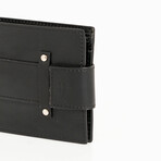 Bifold Wallet with Coin Pocket // Black