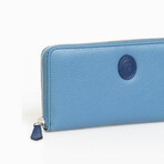 Zip Around Wallet // Blue