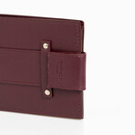 Bifold Wallet // Burgundy