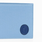 Bifold Wallet // Light Blue + Navy