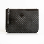 Monogram Large Pouch // Black