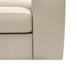 Lombardi Collection // Italian Leather Upholstered Sofa + Adjustable Headrests // Tan