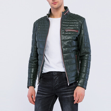 Quilted Jacket // Green (S)