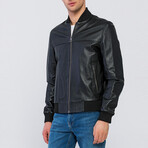 Lisbon Leather Jacket // Black (3XL)