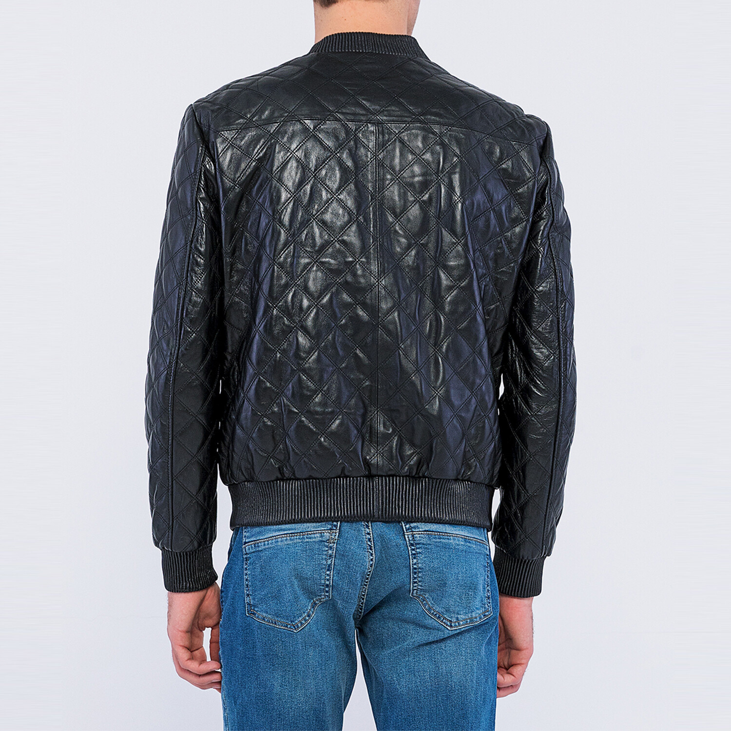 London Leather Jacket // Black (2XL) - Basics&More Leather Jackets ...