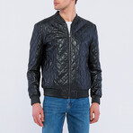 London Leather Jacket // Black (M)