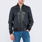 Lisbon Leather Jacket // Black (XL)