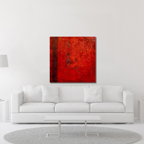 Deeply Red (18"H x 18"W x 1.5" D)
