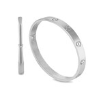 Cartier 18K White Gold Love Bracelet // Size: 17 cm // Pre-Owned