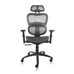 Nouhaus Ergo3D Ergonomic Office Chair // Silver Gray