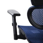 Nouhaus Ergo3D Ergonomic Office Chair // Brilliant Blue