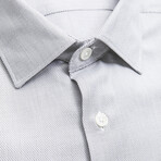 Jacob Slim Medium Collar Button Up Shirt // White (Euro Size: 39)