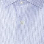 Jason Slim Medium Collar Button Up Shirt // Light Blue (Euro Size: 39)