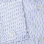 Jason Slim Medium Collar Button Up Shirt // Light Blue (Euro Size: 39)