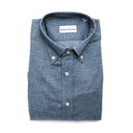 Mason Regular Button Down Shirt // Blue (Euro Size: 39)