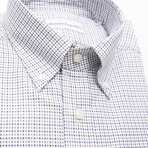 Oliver Regular Button Down Shirt // Blue + White + Beige (Euro Size: 39)