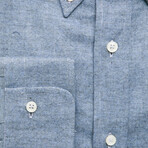 Mason Regular Button Down Shirt // Blue (Euro Size: 39)